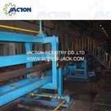 Screw lifting system roll gap adjustable for roll mill