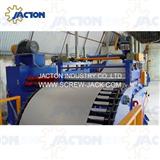 Electric or manual screw jack sheet steel metals adjustment