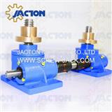 hand crank table raising mechanism