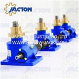 Worm screw adjusting height systems