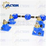 multiple screw jacks lift table