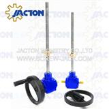 Israel bevel gear screw lifting mechanism