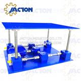 multiple worm screw jacks lifting platform