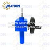 manual lifting screw mechanism