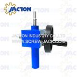 3 ton jack with right angle drive and manual handle
