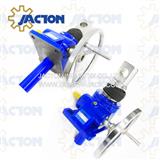 mechanism of worm wheel screw jack