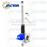 light duty screw jack with bevel gear