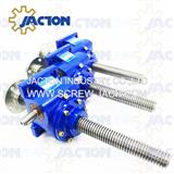 screw jack with mechanical lifting actuator