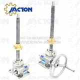 Stainless Steel Lifting screw with threaded end
