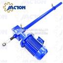 automatic screw jack lifting system for furnace lid adjustment