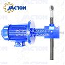motorized vertical screw lift furnace