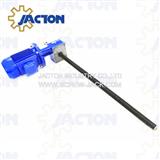 furnace lifting systems with screw jacks mechanical actuators