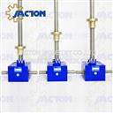geared motor operated acme screw scissor lift tables