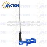 electrically driven jack screw for antenna dish
