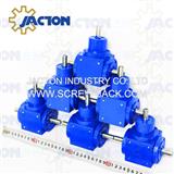 90 degree angular shaft spiral bevel gears drive