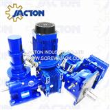gear motor with screw actuator