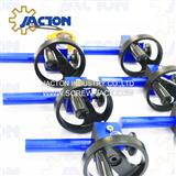 worm drive screw jack for low weight