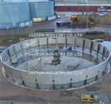 Electric Jack System for Commercial Storage Tank