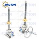 manual operation worm drive screw jack stainless steel 2.5 tons