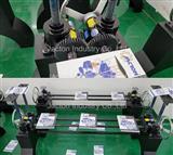 Hand crank table base lift mechanism